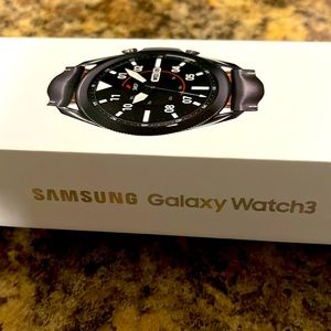 samsung Galaxy watch3 titanium steel